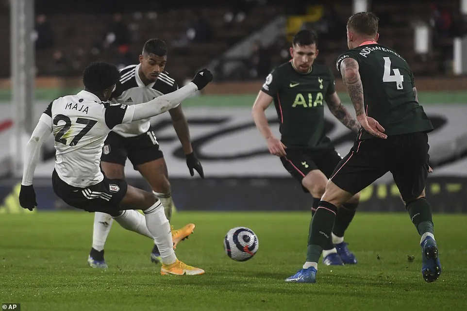 Fulham 0-1 Tottenham: Chiến thắng gây tranh cãi! - Ảnh 2. Fulham 0-1 Tottenham: Chiến thắng gây tranh cãi! - Ảnh 2.
