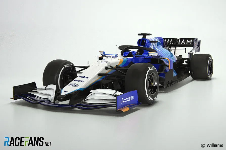 Đua xe F1: Đội đua Williams ra mắt xe cho mùa giải mới - Ảnh 1. Đua xe F1: Đội đua Williams ra mắt xe cho mùa giải mới - Ảnh 1.