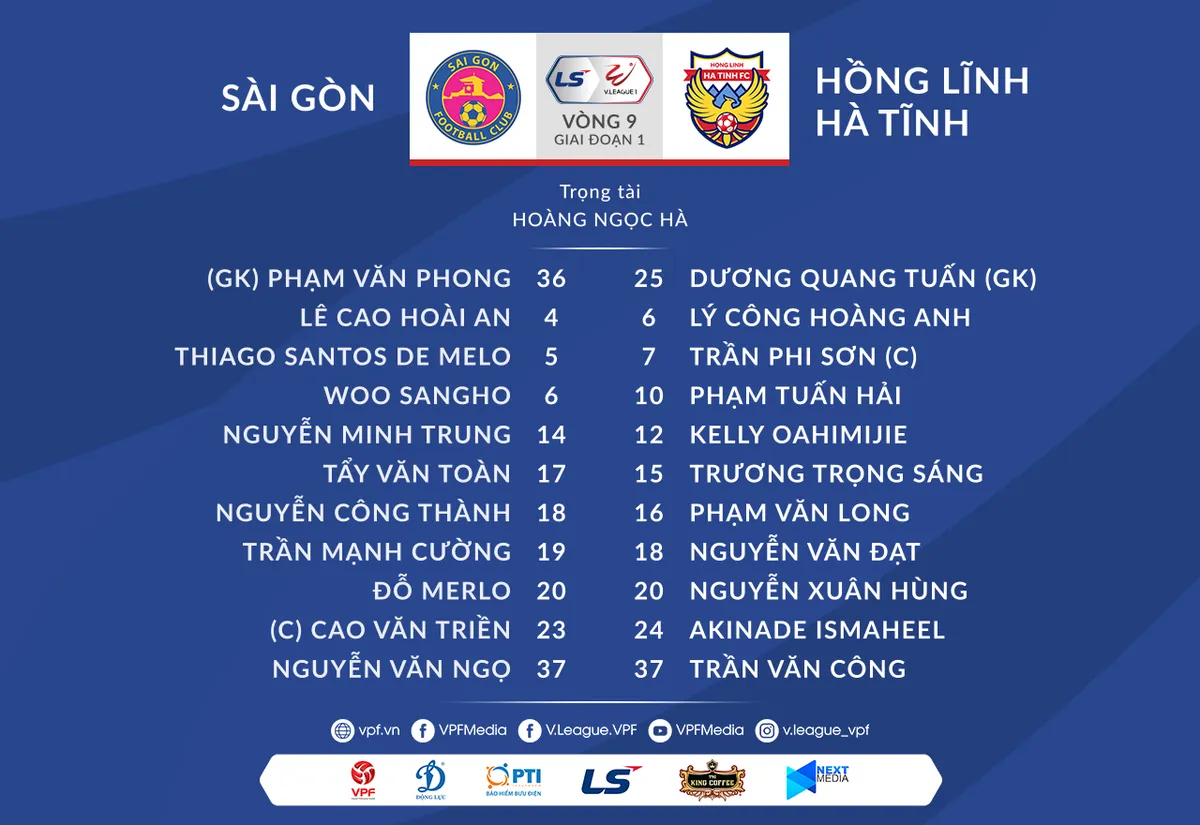VIDEO Highlights: CLB Sài Gòn 1-0 Hồng Lĩnh Hà Tĩnh (Vòng 9 LS V.League 1-2021) - Ảnh 1.