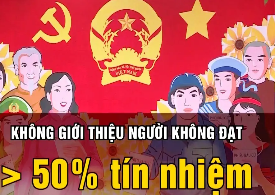 Một số ứng viên đại biểu Quốc hội, HĐND đạt thấp hơn 50% tín nhiệm, có người 2% - Ảnh 2.