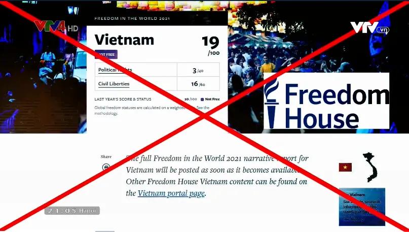 Vu cáo Việt Nam không có tự do, Freedom House cố tình lờ đi thực tế để bịa đặt - Ảnh 1.