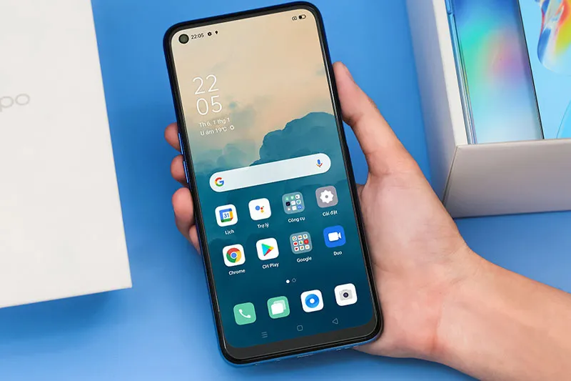 Oppo A54 ra mắt: M&agrave;n h&igrave;nh 6,51 inch, pin 5.000 mAh, ROM 128GB, gi&aacute; hơn 4 triệu đồng - Ảnh 1.