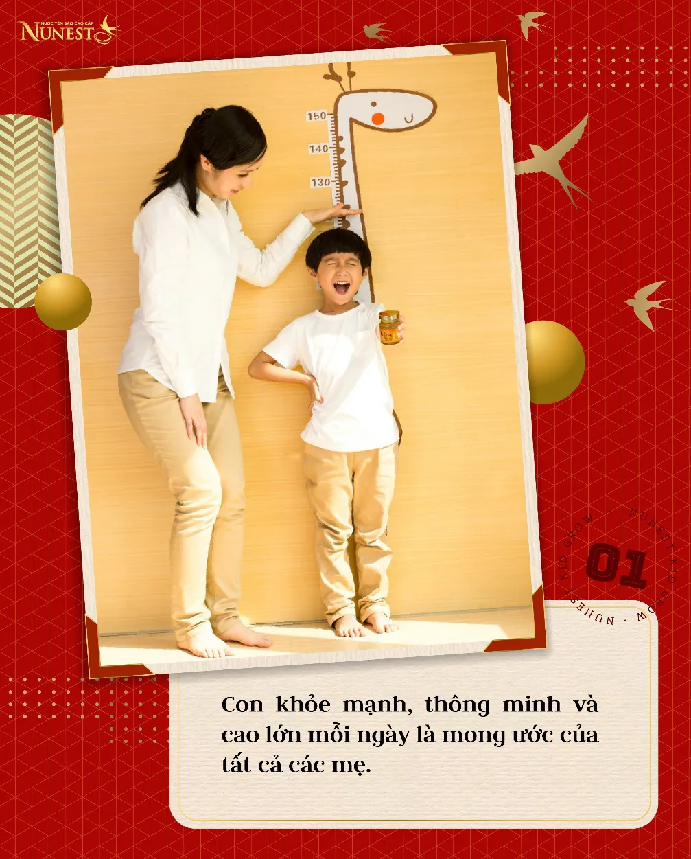 Nước yến Nunest Kid vị hoa quả thơm ngon, bổ sung bộ 3 dưỡng chất vàng giúp trẻ cao lớn, tăng sức đề kháng - Ảnh 1.