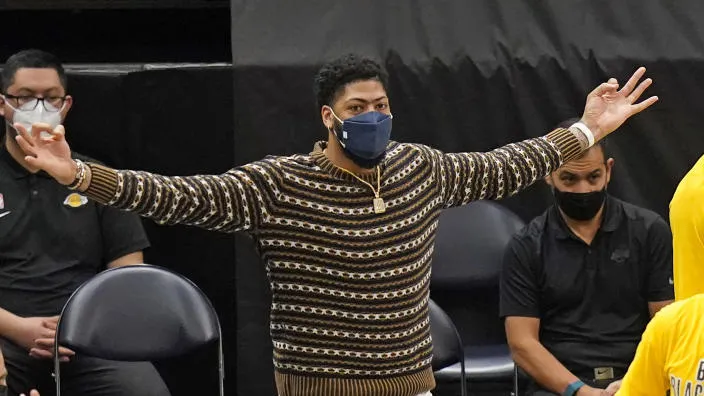 Anthony Davis chuẩn bị trở lại thi đấu - Ảnh 1. Anthony Davis chuẩn bị trở lại thi đấu - Ảnh 1.