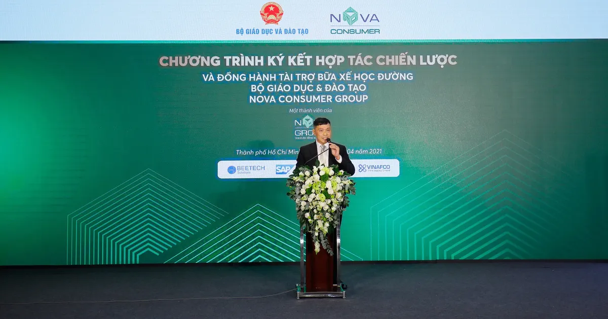 Nova Consumer Group mang Bữa xế học đường tới 5.000 học sinh tiểu học - Ảnh 1.