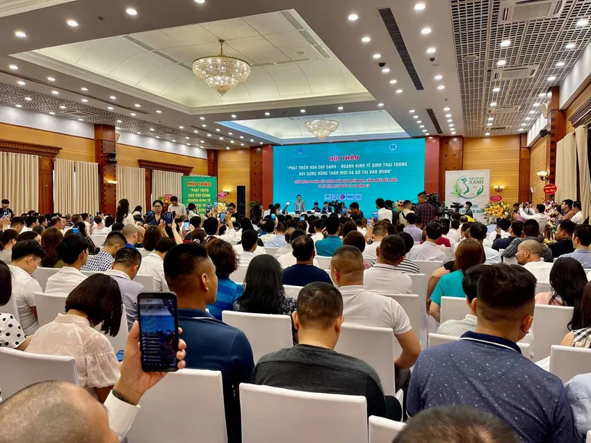 PGS. TS Đ&agrave;o Thế Anh: &ldquo;Hoa c&acirc;y cảnh nhiều lợi thế để trở th&agrave;nh ng&agrave;nh kinh tế sinh th&aacute;i&rdquo; - Ảnh 1.