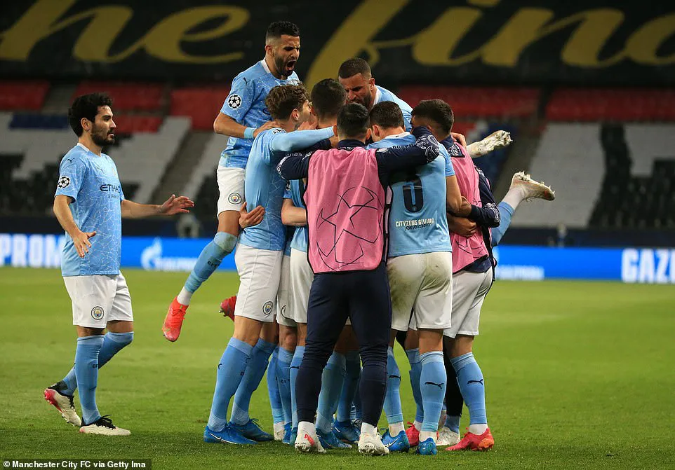 PSG 1-2 Man City: Ngược dòng kịch tính - Ảnh 2. PSG 1-2 Man City: Ngược dòng kịch tính - Ảnh 2.