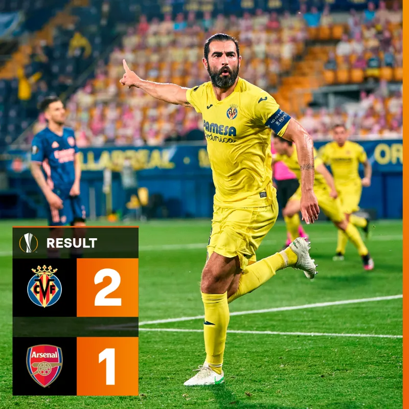 Arsenal thất bại trước Villarreal tại bán kết lượt đi Europa League - Ảnh 1.