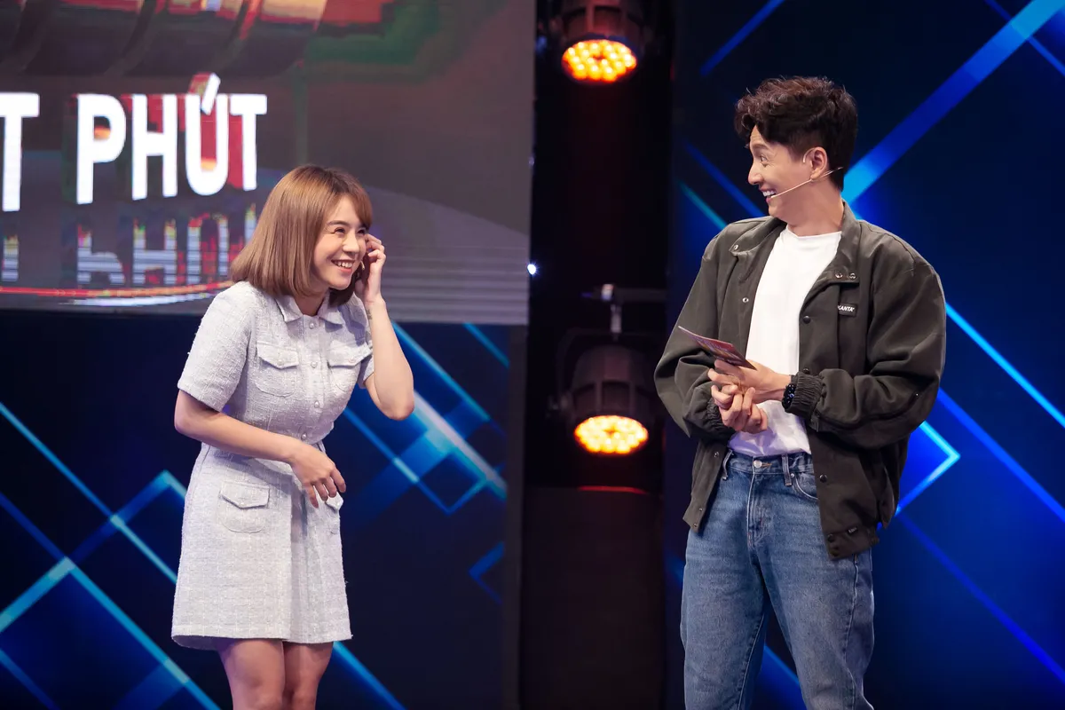 100 Triệu 1 Phút: Thái Trinh sau 4 lần thi cũng đã bước vào vòng thi đặc biệt của gameshow kiến thức - Ảnh 3.