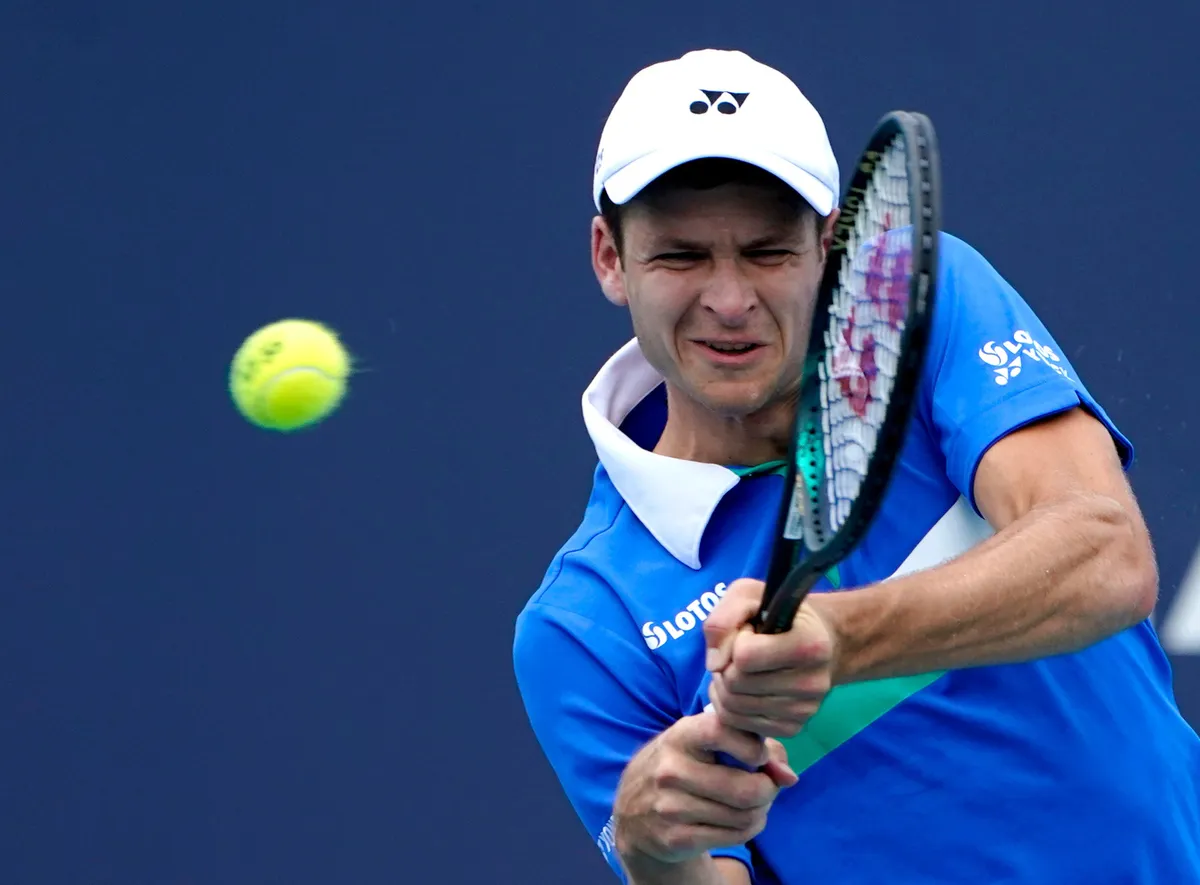 Vượt qua Jannik Sinner, Hubert Hurkacz vô địch đơn nam Miami mở rộng 2021 - Ảnh 2. Vượt qua Jannik Sinner, Hubert Hurkacz vô địch đơn nam Miami mở rộng 2021 - Ảnh 2.
