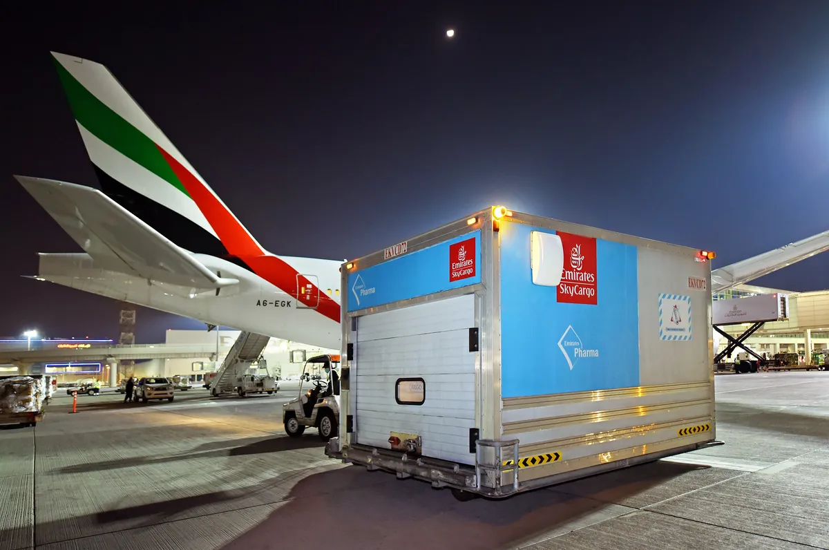 Emirates SkyCargo đã vận chuyển 50 triệu liều vaccine COVID-19 - Ảnh 1.