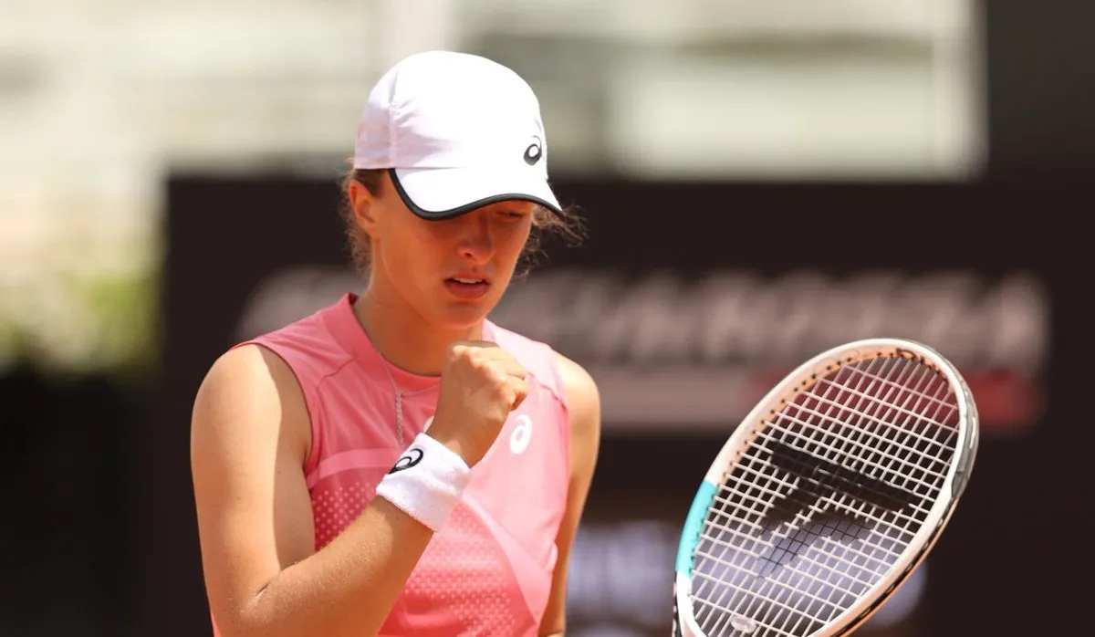 Iga Swiatek chạm trán Karolina Pliskova trong trận chung kết đơn nữ Italia mở rộng 2021 - Ảnh 2. Iga Swiatek chạm trán Karolina Pliskova trong trận chung kết đơn nữ Italia mở rộng 2021 - Ảnh 2.