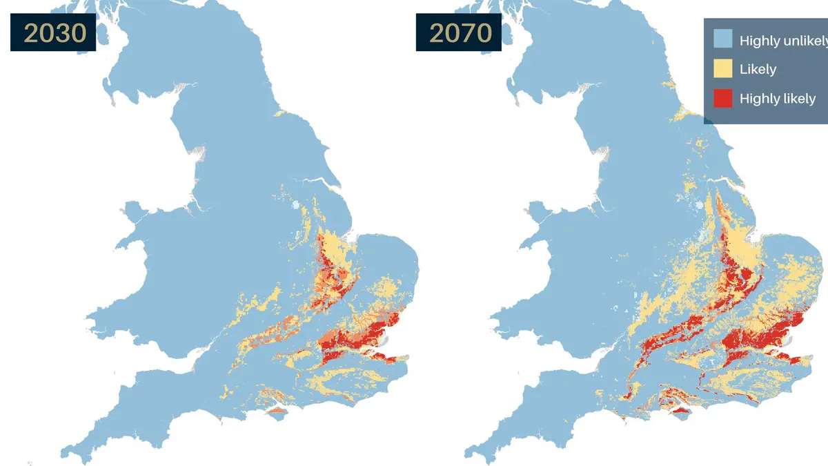 Hàng triệu ngôi nhà tại Anh trước nguy cơ bị sụt lún vào năm 2070 - Ảnh 1.