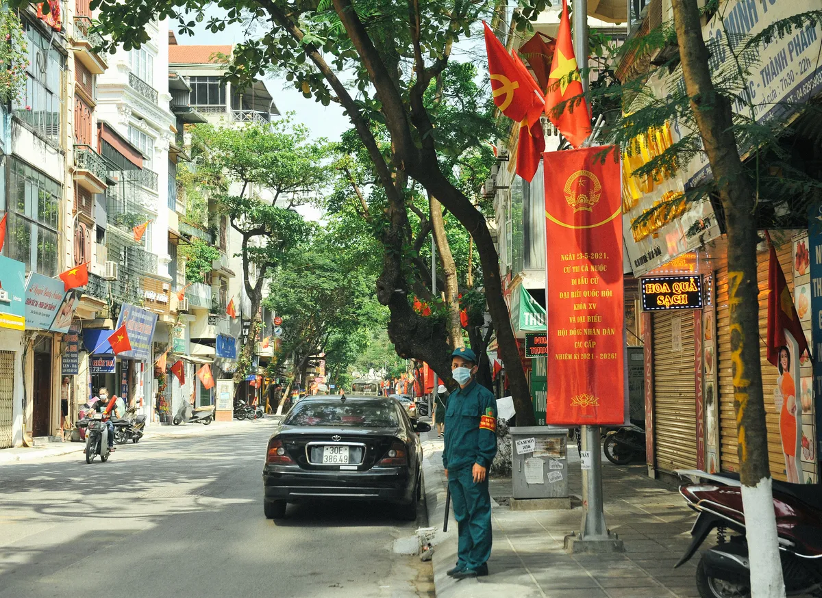 Thủ đô Hà Nội hân hoan, phấn khởi trước ngày hội toàn dân - Ảnh 6. Thủ đô Hà Nội hân hoan, phấn khởi trước ngày hội toàn dân - Ảnh 6.