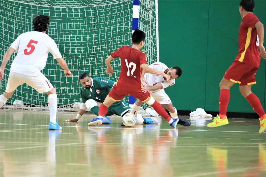 Hòa Lebanon, ĐT Futsal Việt Nam vẫn tự tin trước trận lượt về - Ảnh 3. Hòa Lebanon, ĐT Futsal Việt Nam vẫn tự tin trước trận lượt về - Ảnh 3.