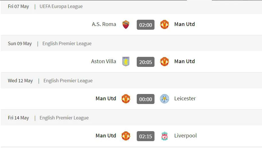 Chốt lịch đá bù trận Manchester United gặp Liverpool vòng 34 Ngoại hạng Anh - Ảnh 2. Chốt lịch đá bù trận Manchester United gặp Liverpool vòng 34 Ngoại hạng Anh - Ảnh 2.