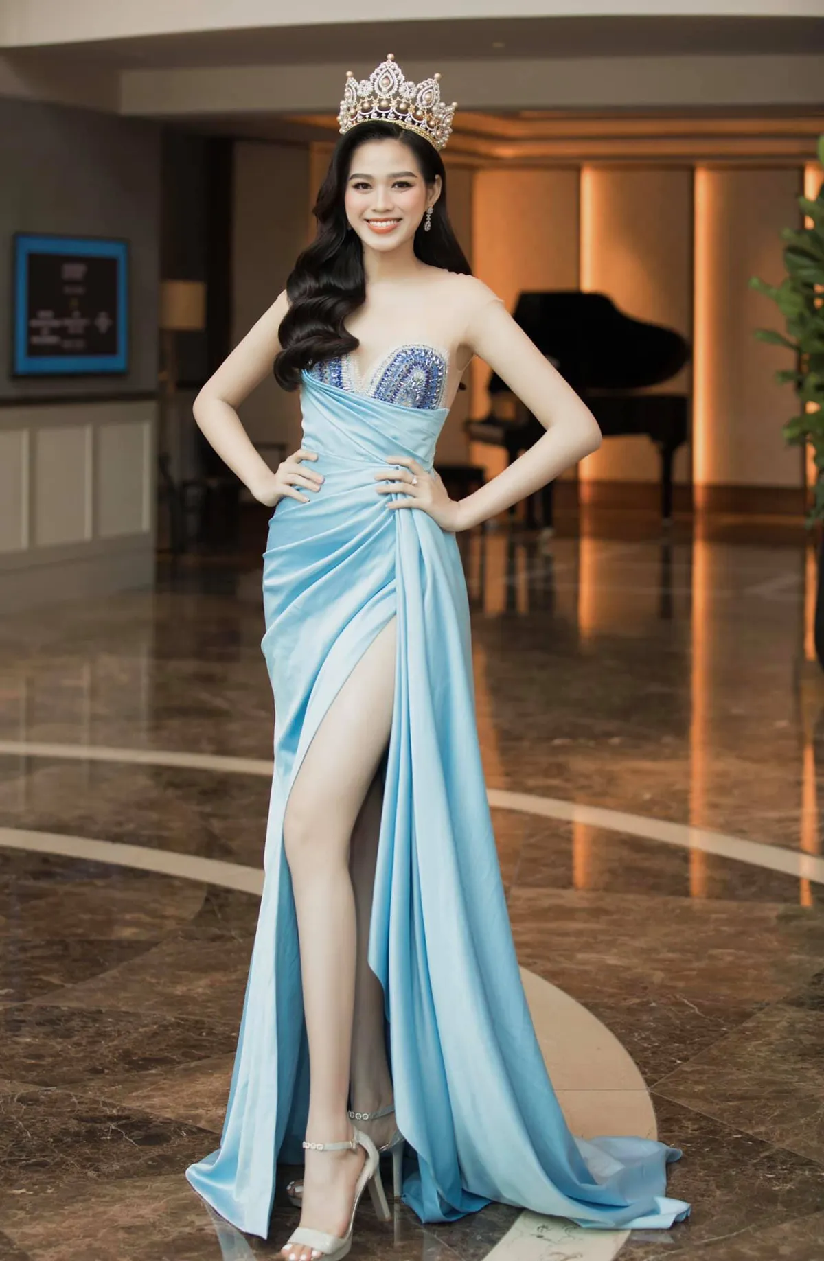 Song Linh xuất hiện trong clip của Miss World 2021, Đỗ Hà hứa hẹn tạo kỳ tích - Ảnh 5.