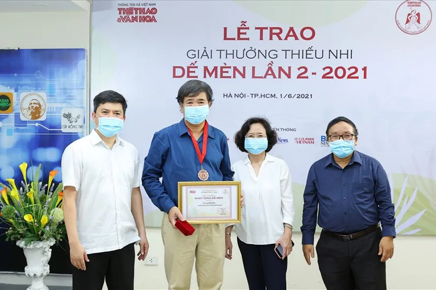 Giải thưởng Dế Mèn lần 2-2021: 5 tác phẩm giành giải Khát vọng Dế Mèn - Ảnh 1.