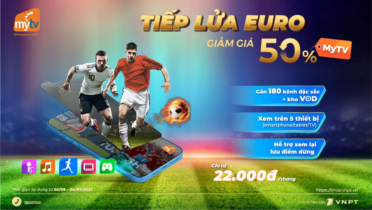 Tâm điểm thể thao hè 2021 - Cùng MyTV “lăn” theo trái bóng “Uniforia” của UEFA EURO 2020 - Ảnh 3. Tâm điểm thể thao hè 2021 - Cùng MyTV “lăn” theo trái bóng “Uniforia” của UEFA EURO 2020 - Ảnh 3.