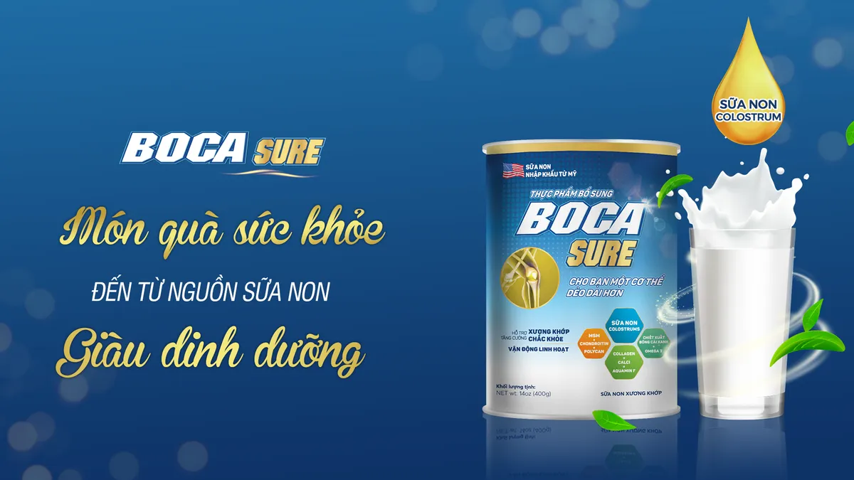 Thực phẩm bổ sung Boca Sure - Công thức hỗ trợ cho xương chắc khỏe - Ảnh 2.