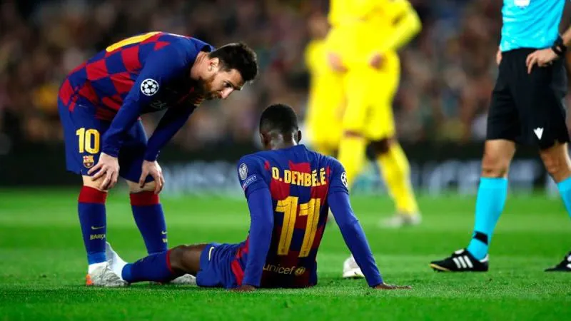 Ousmane Dembele & nỗi ám ảnh chấn thương - Ảnh 1. Ousmane Dembele & nỗi ám ảnh chấn thương - Ảnh 1.