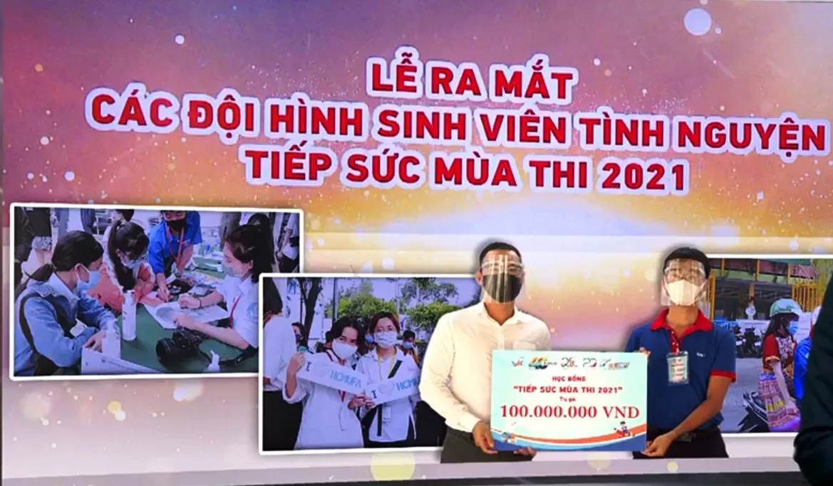 Hơn 8.700 sinh viên tình nguyện tham gia tiếp sức mùa thi - Ảnh 1.