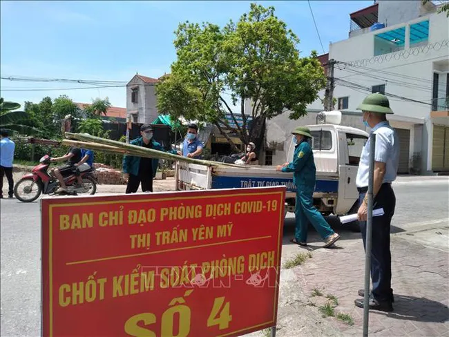 Hưng Yên phát hiện thêm 2 trường hợp dương tính với SARS-CoV-2 - Ảnh 1.