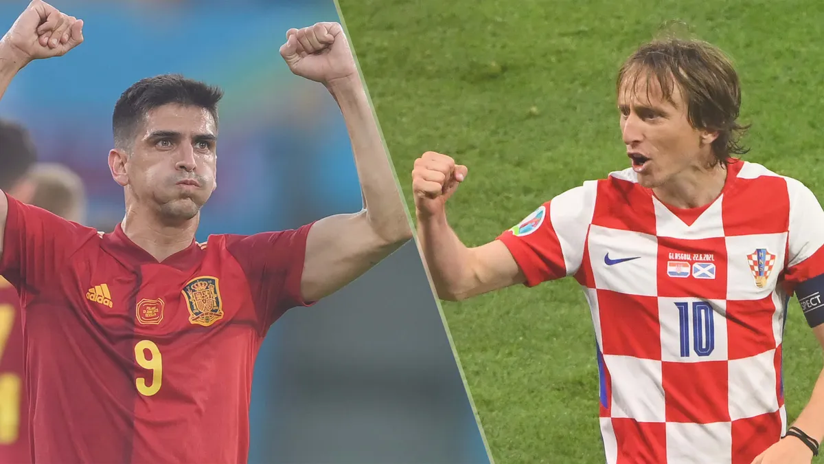 Croatia - Tây Ban Nha: Cuộc gặp thượng đỉnh của những tên tuổi lớn | Vòng 1/8 UEFA EURO 2020 - Ảnh 2. Croatia - Tây Ban Nha: Cuộc gặp thượng đỉnh của những tên tuổi lớn | Vòng 1/8 UEFA EURO 2020 - Ảnh 2.