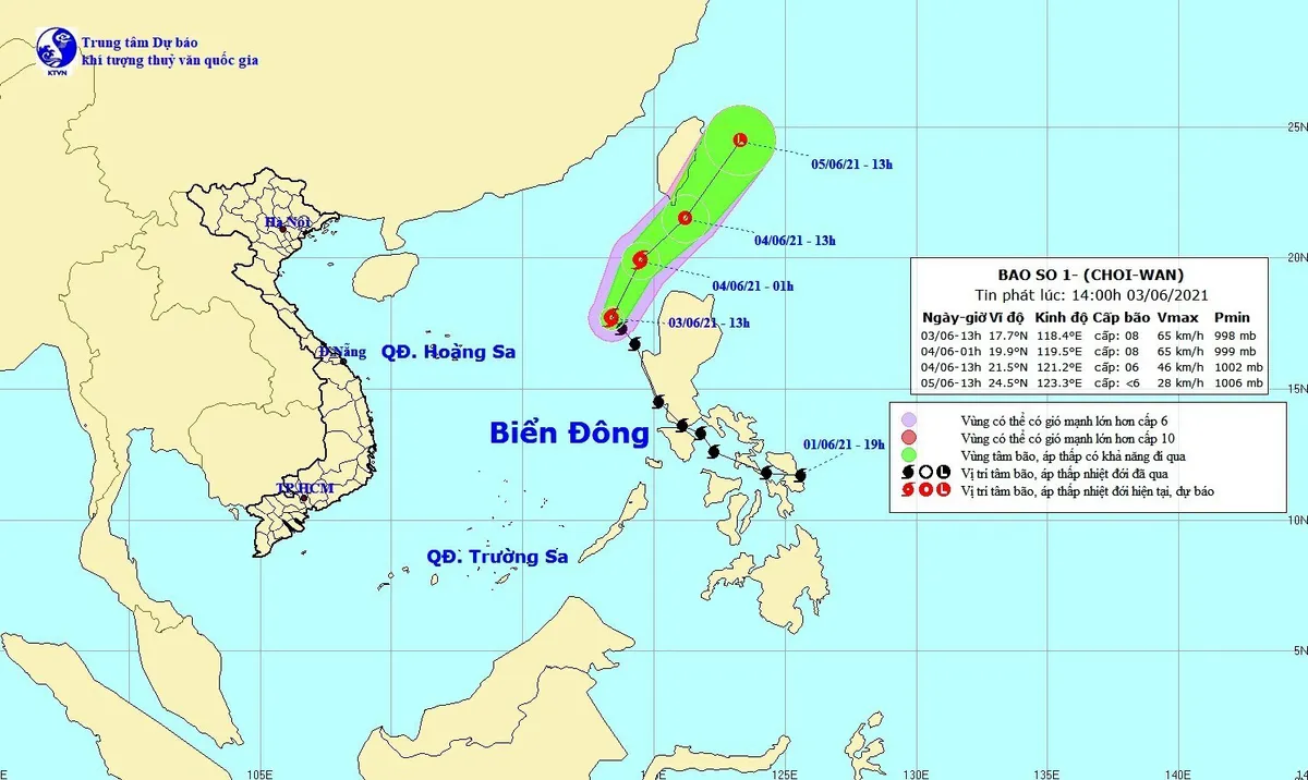 Công điện phòng chống bão số 1; mưa lớn, lũ quét, sạt lở đất - Ảnh 1.