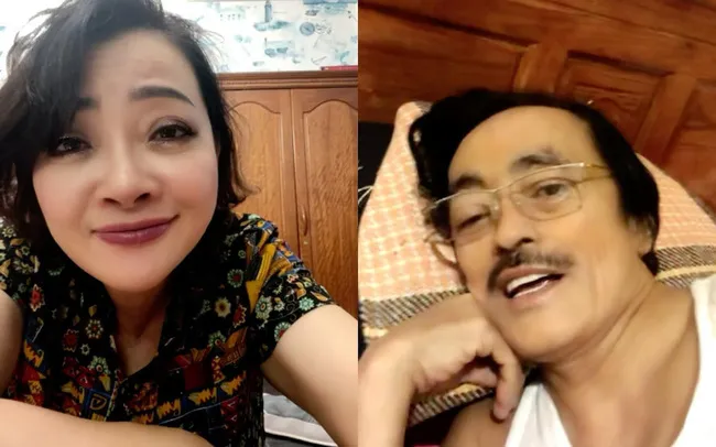 Nghệ sĩ Giang còi thở oxy vẫn vui vẻ xuất hiện bên con gái - Ảnh 2.