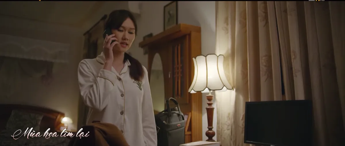 Mùa hoa tìm lại - Tập 6: Tuyết phát hiện chồng dùng 2 điện thoại - Ảnh 1.