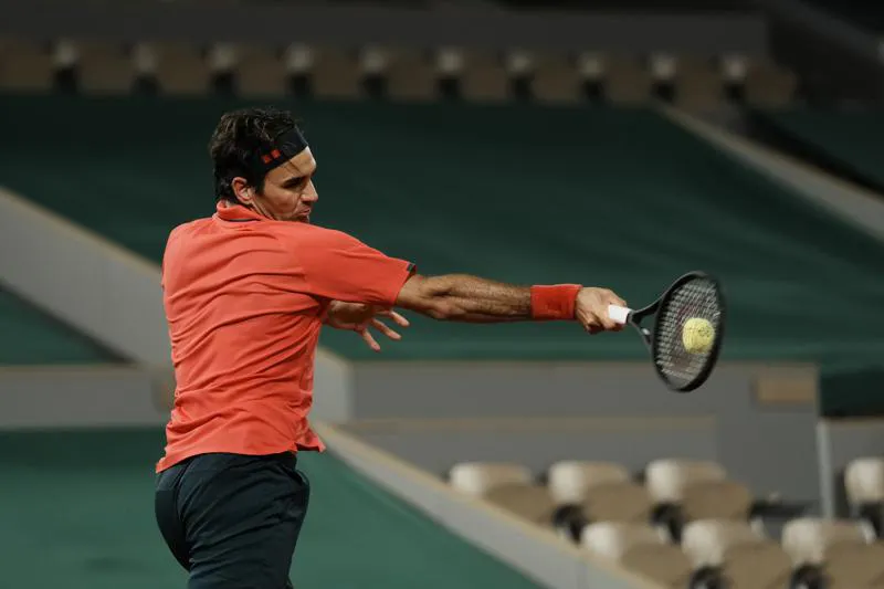 Roger Federer nhọc nhằn vào vòng 4 Pháp mở rộng 2021 - Ảnh 3. Roger Federer nhọc nhằn vào vòng 4 Pháp mở rộng 2021 - Ảnh 3.