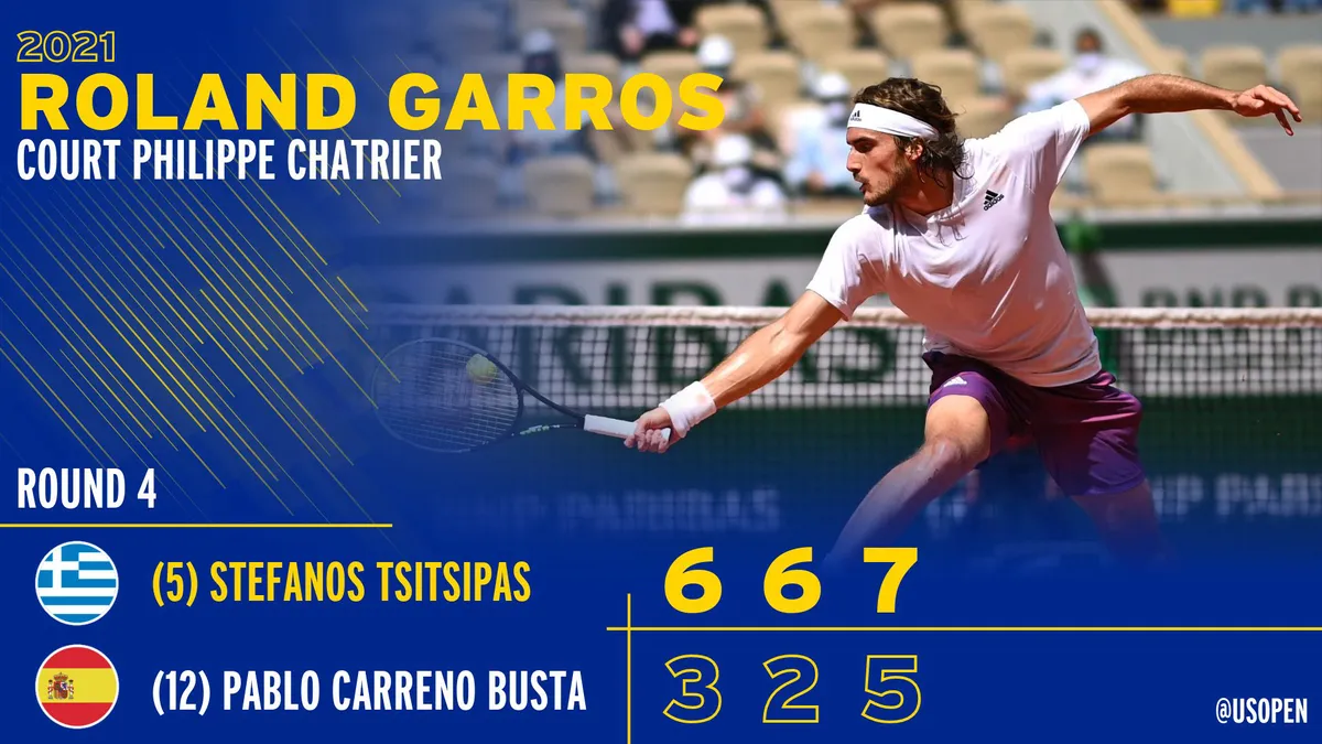 Pháp mở rộng 2021: Medvedev, Tsitsipas và Zverev thẳng tiến vào tứ kết - Ảnh 1. Pháp mở rộng 2021: Medvedev, Tsitsipas và Zverev thẳng tiến vào tứ kết - Ảnh 1.