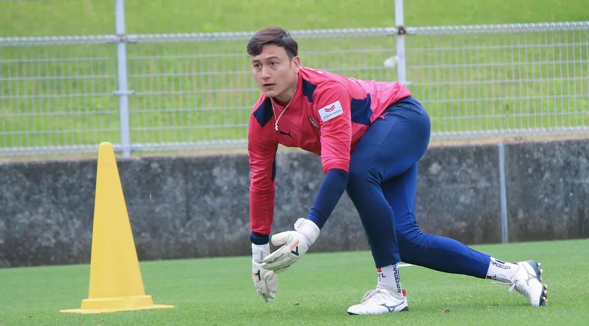 Đặng Văn Lâm lần đầu bắt chính tại Cerezo Osaka - Ảnh 1. Đặng Văn Lâm lần đầu bắt chính tại Cerezo Osaka - Ảnh 1.