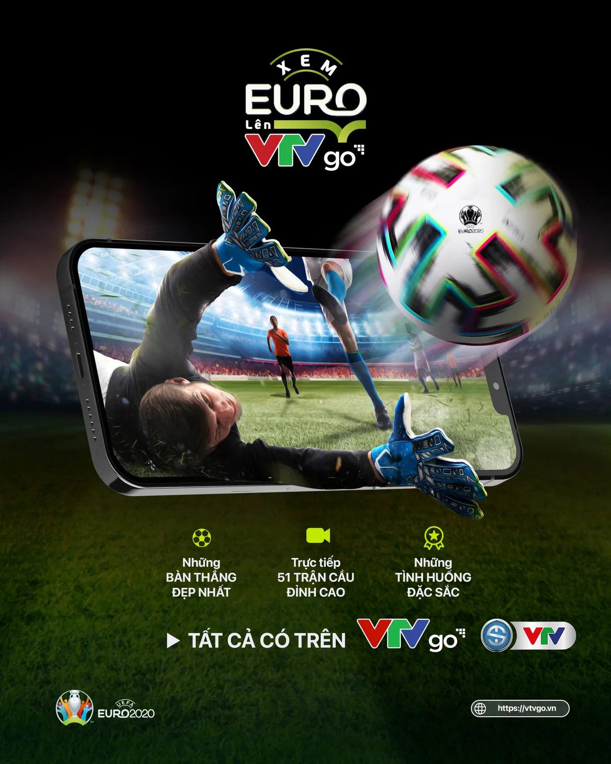 Ứng dụng VTV Sports c&oacute; tr&ecirc;n VTV Go: EURO độc quyền, thể thao đặc sắc, triệu nội dung hay - Ảnh 1.