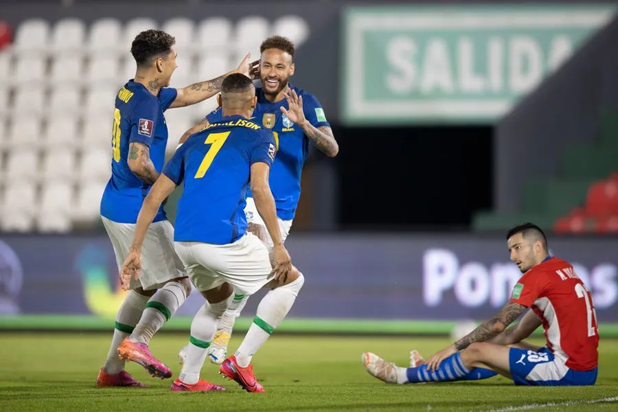 Neymar tỏa sáng, Brazil xây chắc ngôi đầu tại vòng loại World Cup 2022 - Ảnh 1. Neymar tỏa sáng, Brazil xây chắc ngôi đầu tại vòng loại World Cup 2022 - Ảnh 1.