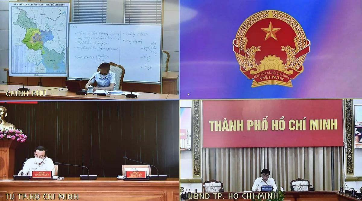 TP Hồ Chí Minh đang đi đúng hướng trong công tác phòng, chống dịch - Ảnh 1.