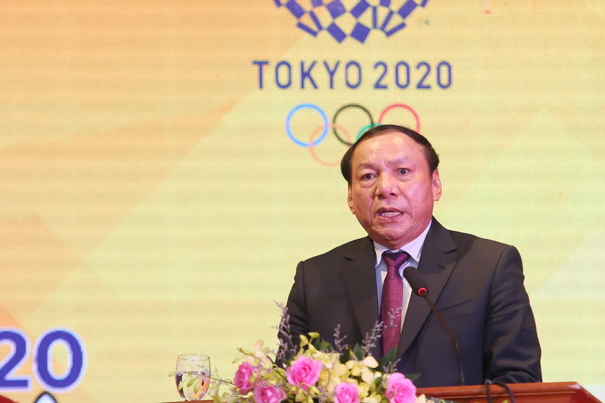 Thể thao Việt Nam xuất quân lên đường dự Olympic Tokyo 2020: Nêu cao khát vọng cống hiến để tạo thành sức mạnh - Ảnh 2. Thể thao Việt Nam xuất quân lên đường dự Olympic Tokyo 2020: Nêu cao khát vọng cống hiến để tạo thành sức mạnh - Ảnh 2.