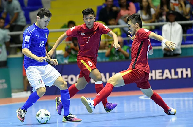 ĐT Việt Nam đặt mục tiêu cao tại VCK Futsal World Cup 2021 - Ảnh 1. ĐT Việt Nam đặt mục tiêu cao tại VCK Futsal World Cup 2021 - Ảnh 1.