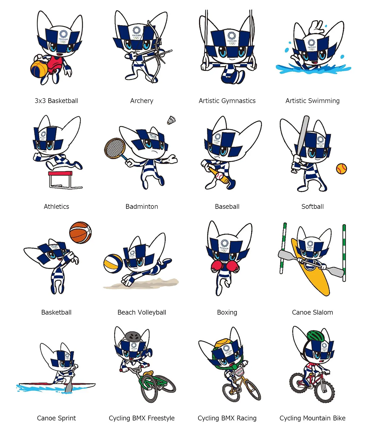 Tìm hiểu về linh vật của Olympic Tokyo 2020 - Ảnh 1. Tìm hiểu về linh vật của Olympic Tokyo 2020 - Ảnh 1.