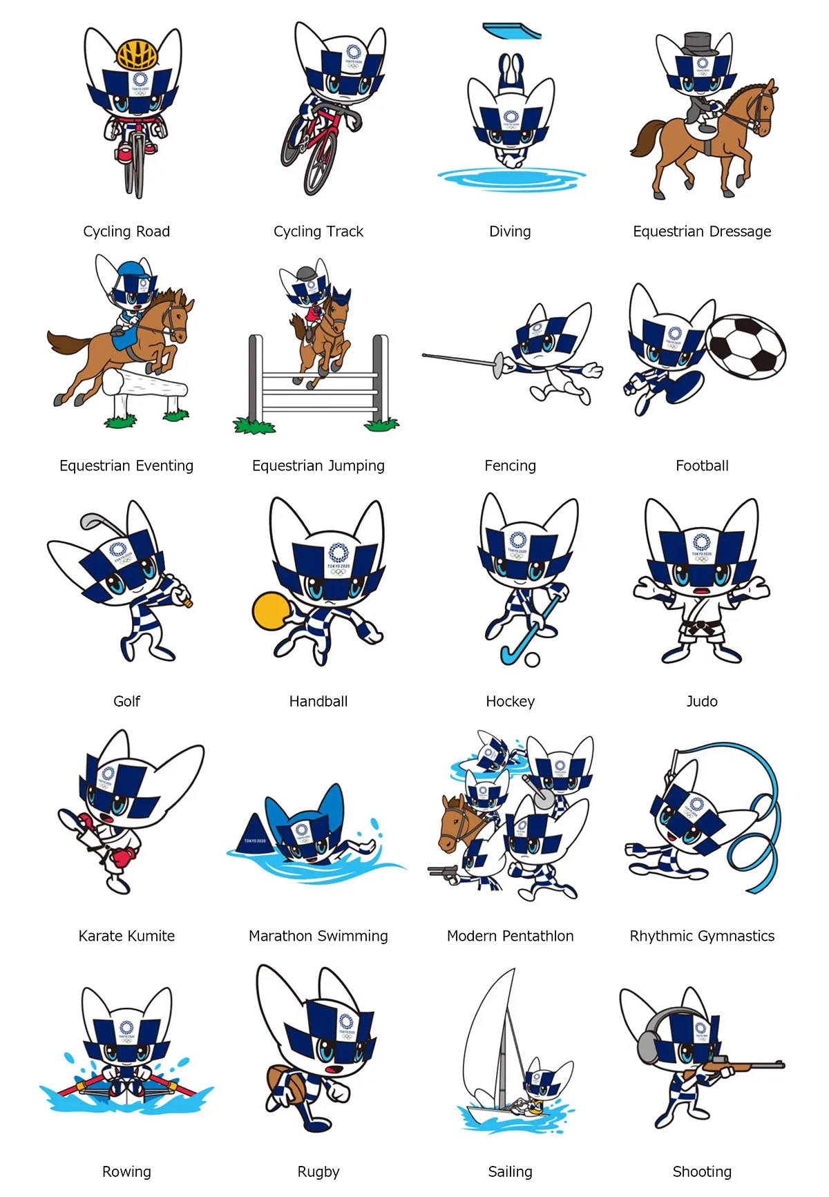 Tìm hiểu về linh vật của Olympic Tokyo 2020 - Ảnh 2. Tìm hiểu về linh vật của Olympic Tokyo 2020 - Ảnh 2.