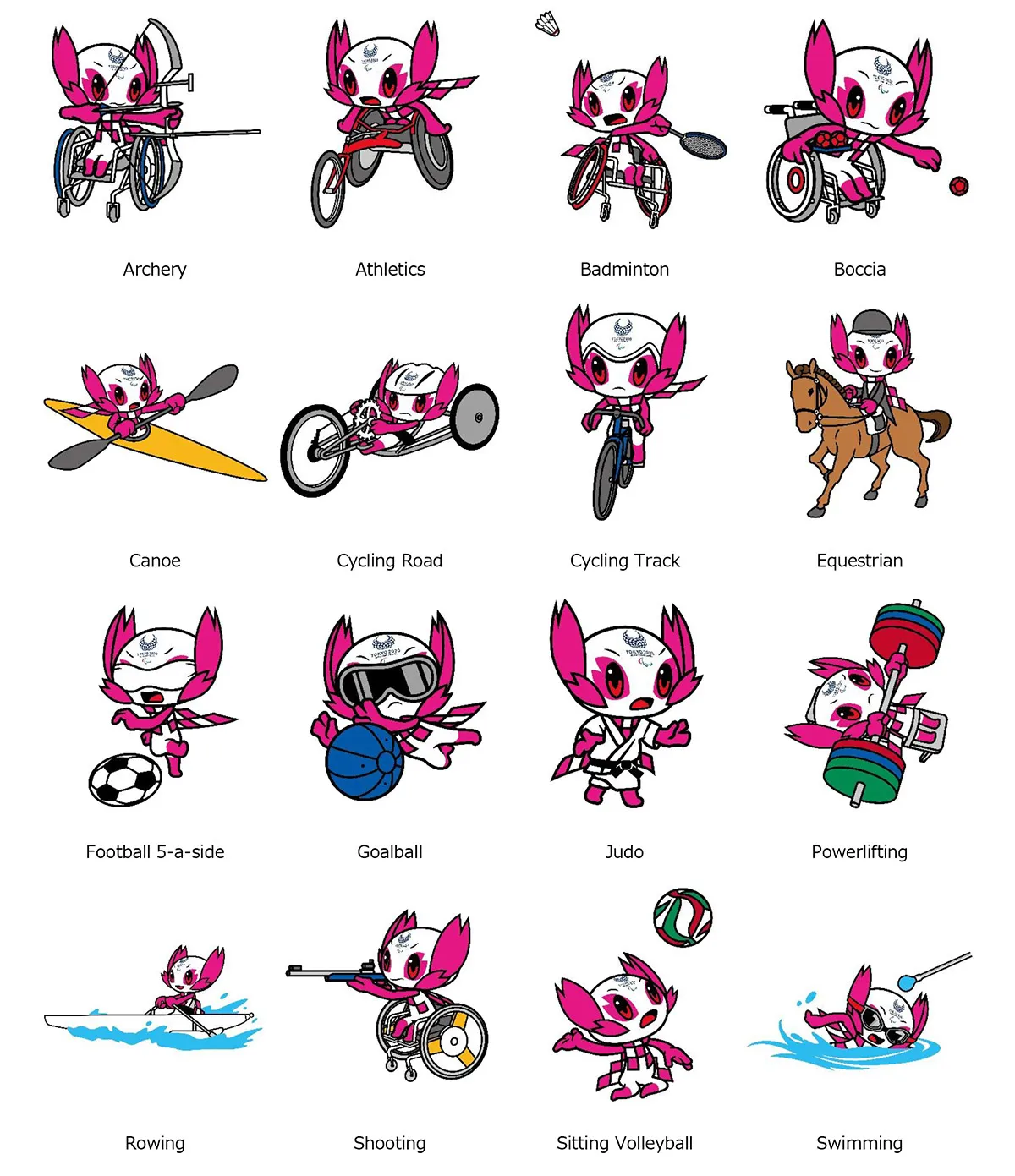 Tìm hiểu về linh vật của Olympic Tokyo 2020 - Ảnh 4. Tìm hiểu về linh vật của Olympic Tokyo 2020 - Ảnh 4.