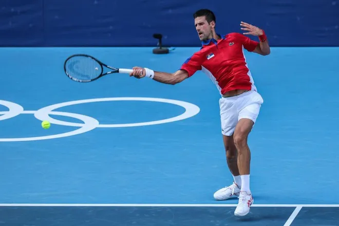 Olympic Tokyo 2020: Novak Djokovic thắng thần tốc trận ra quân - Ảnh 1.