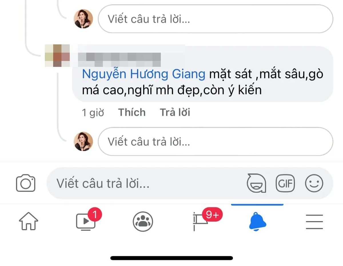 Hương Giang đáp trả khi bị chê gò má cao mặt sát - Ảnh 1.