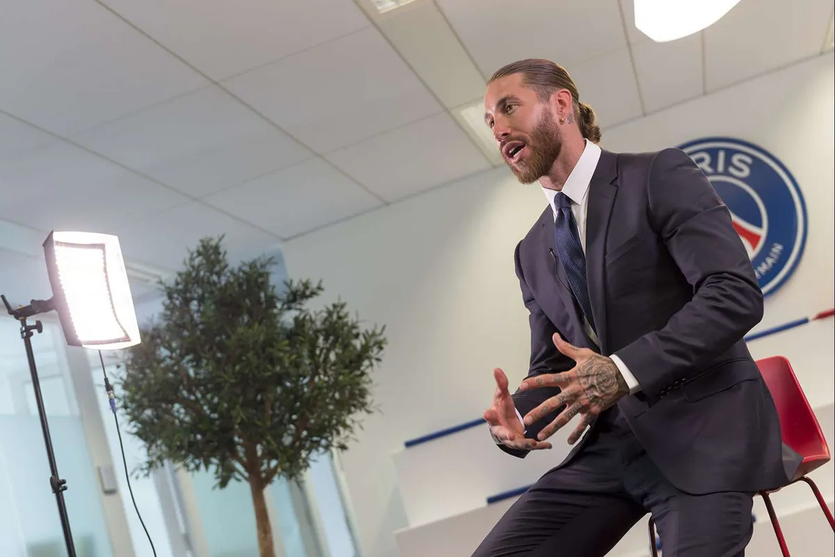 CHÍNH THỨC: Sergio Ramos gia nhập PSG - Ảnh 2. CHÍNH THỨC: Sergio Ramos gia nhập PSG - Ảnh 2.