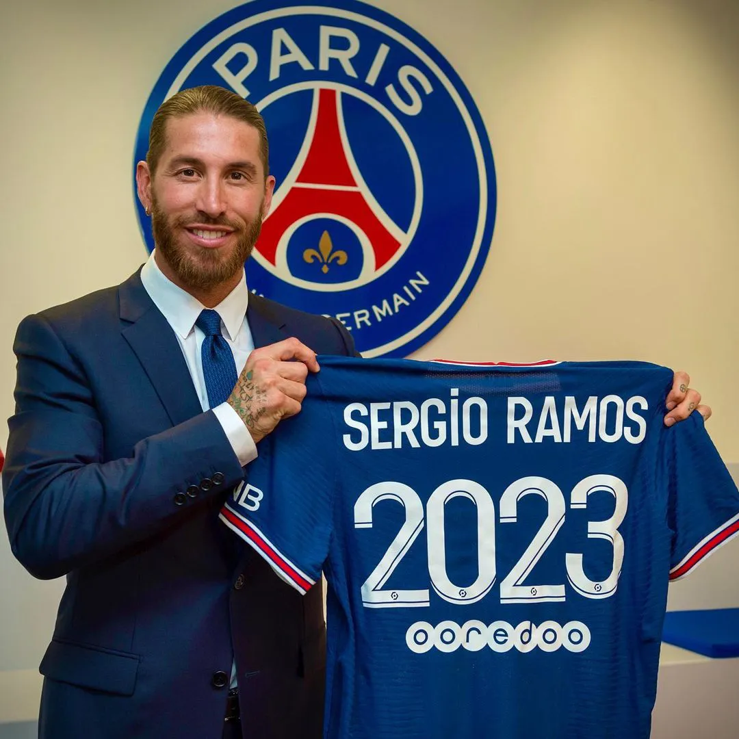CHÍNH THỨC: Sergio Ramos gia nhập PSG - Ảnh 1. CHÍNH THỨC: Sergio Ramos gia nhập PSG - Ảnh 1.