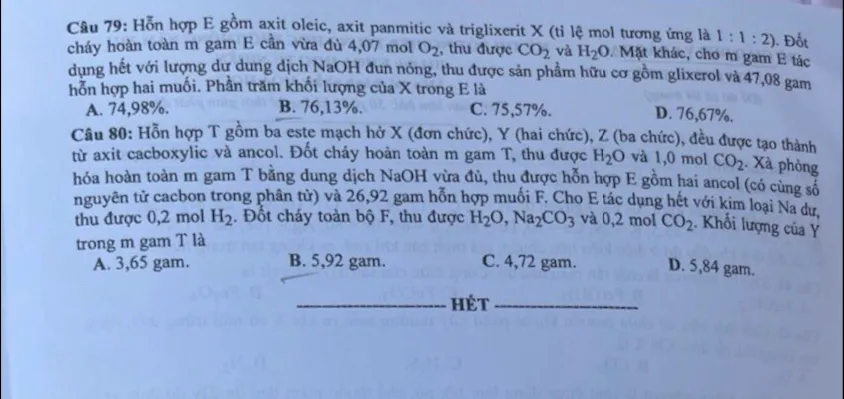 Gợi ý đáp án bài thi Khoa học tự nhiên kỳ thi tốt nghiệp THPT năm 2021 - Ảnh 11.