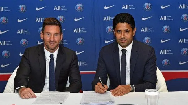 Messi nói gì trong ngày ra mắt PSG? - Ảnh 1. Messi nói gì trong ngày ra mắt PSG? - Ảnh 1.