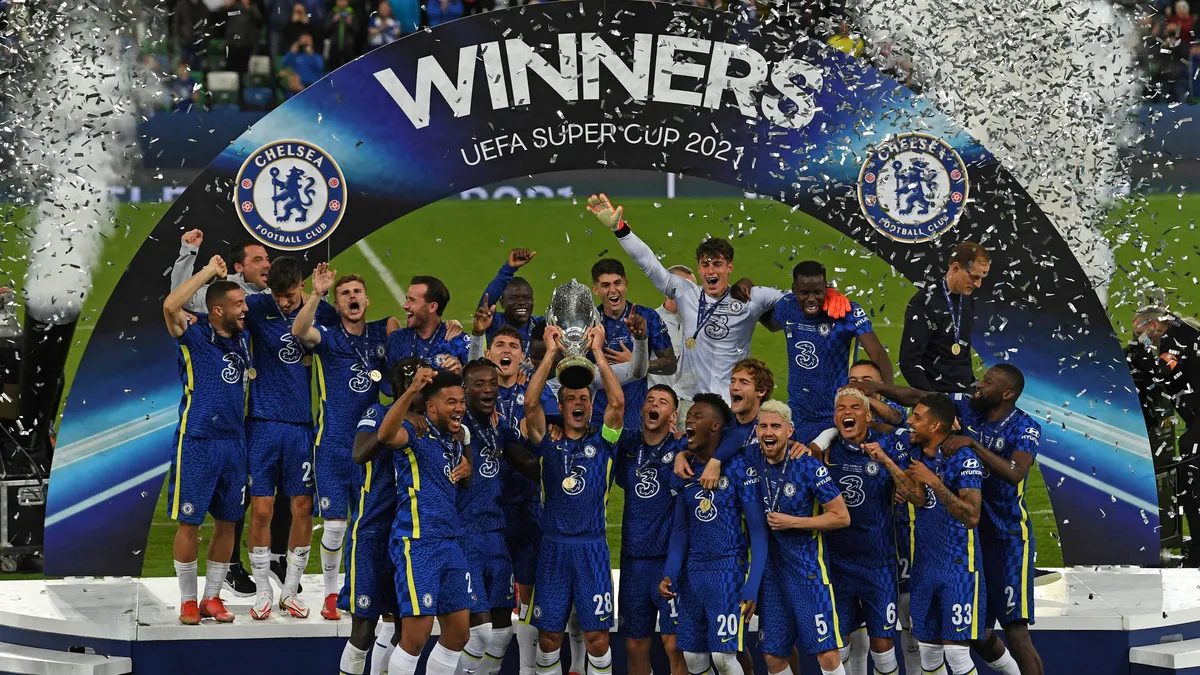 Thắng nghẹt thở trên loạt luân lưu, Chelsea giành Siêu cúp châu Âu! - Ảnh 4. Thắng nghẹt thở trên loạt luân lưu, Chelsea giành Siêu cúp châu Âu! - Ảnh 4.
