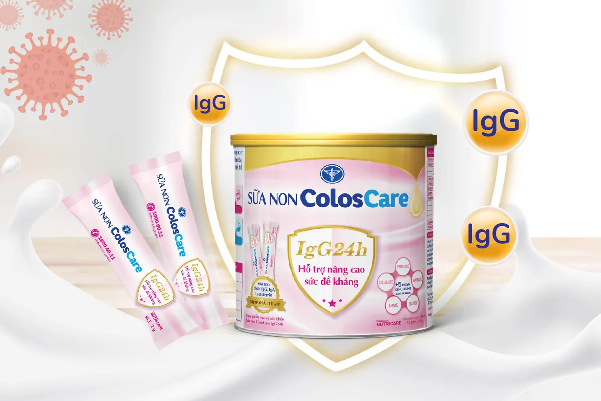 Sữa non ColosCare IgG 24h - Bạn đồng hành cho bé đề kháng khỏe những năm tháng đầu đời - Ảnh 3.